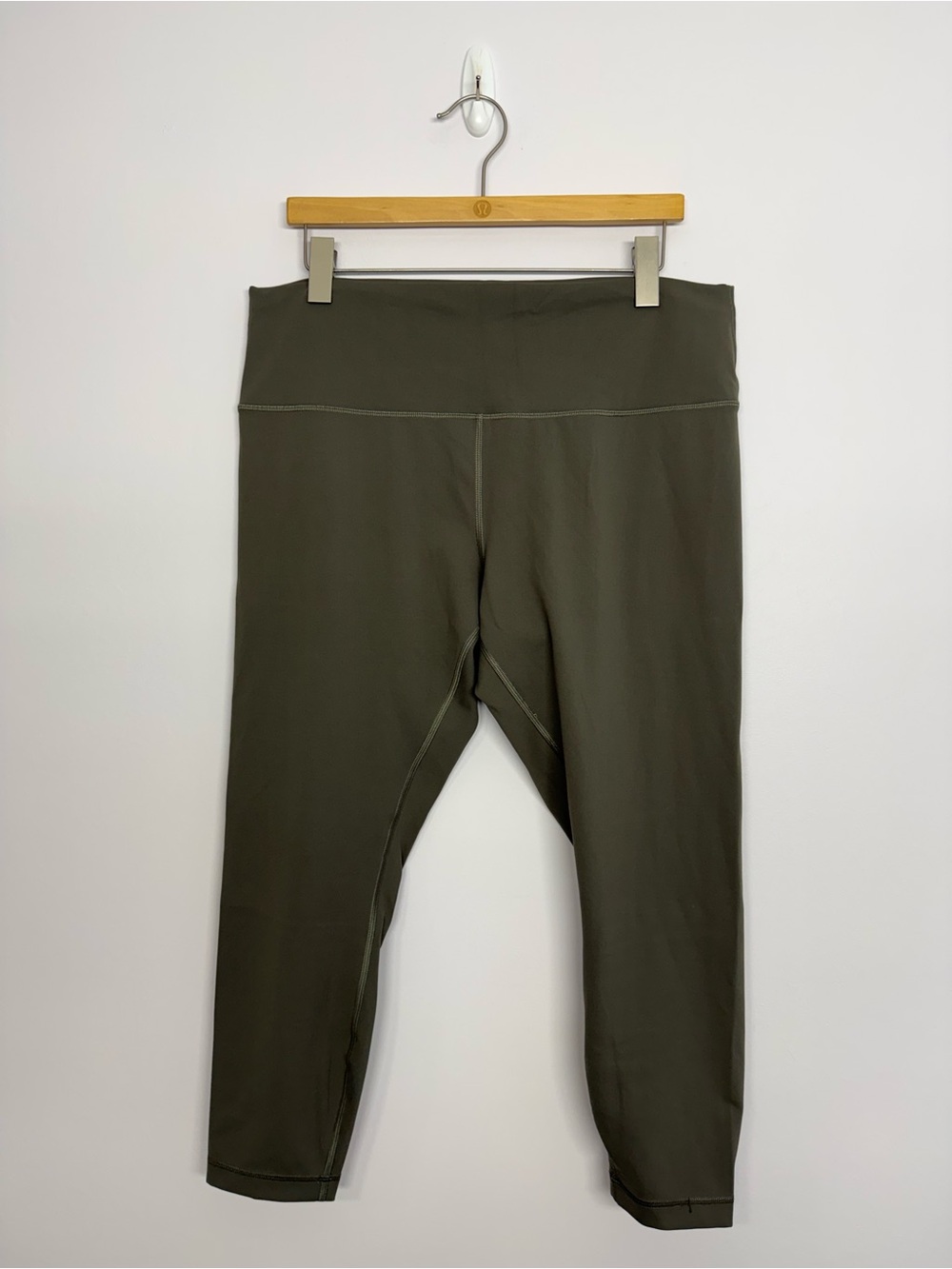 Lululemon Wunder Train High-Rise Tight 25" Carob Brown Size 18